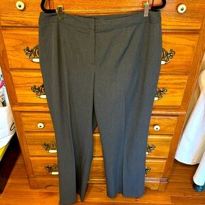 JONES NEW YORK (Vintage) Olive Grayish Trousers/ Dress Pants 16W